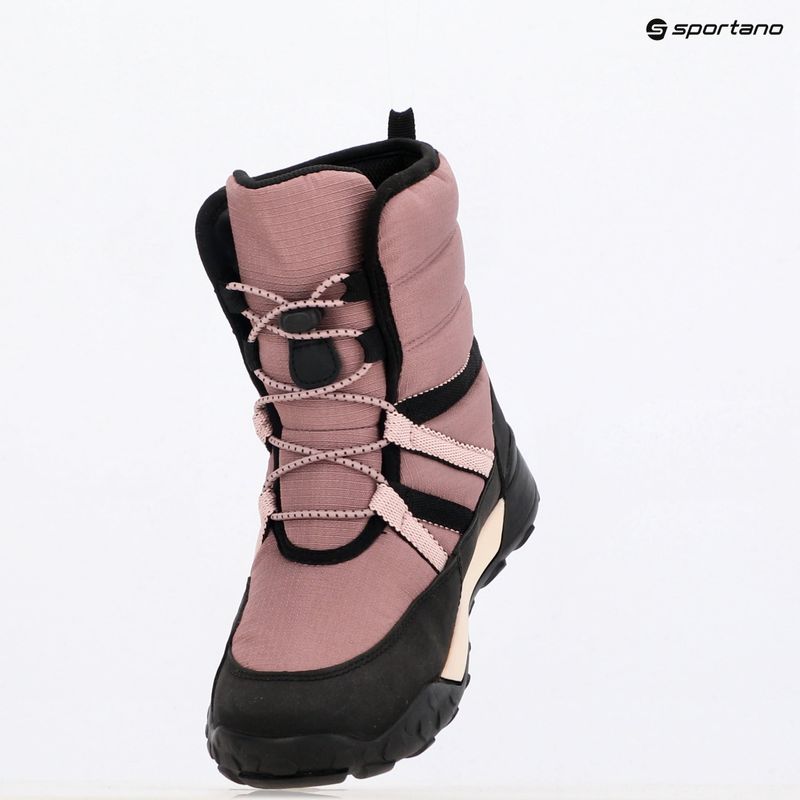 Младежки ботуши за сняг Geox Trekkyup ABX antique rose / black 9