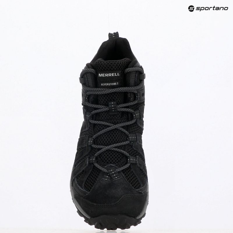 Мъжки туристически обувки Merrell Alverstone 2 Mid GTX black/ black 14