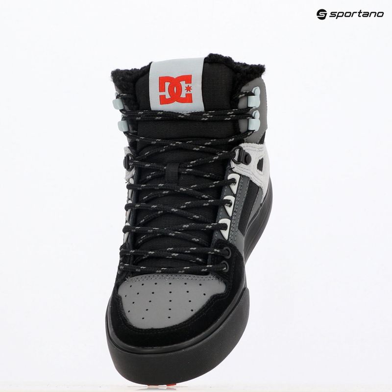 Мъжки обувки DC Pure High-Top grey / black / red 9