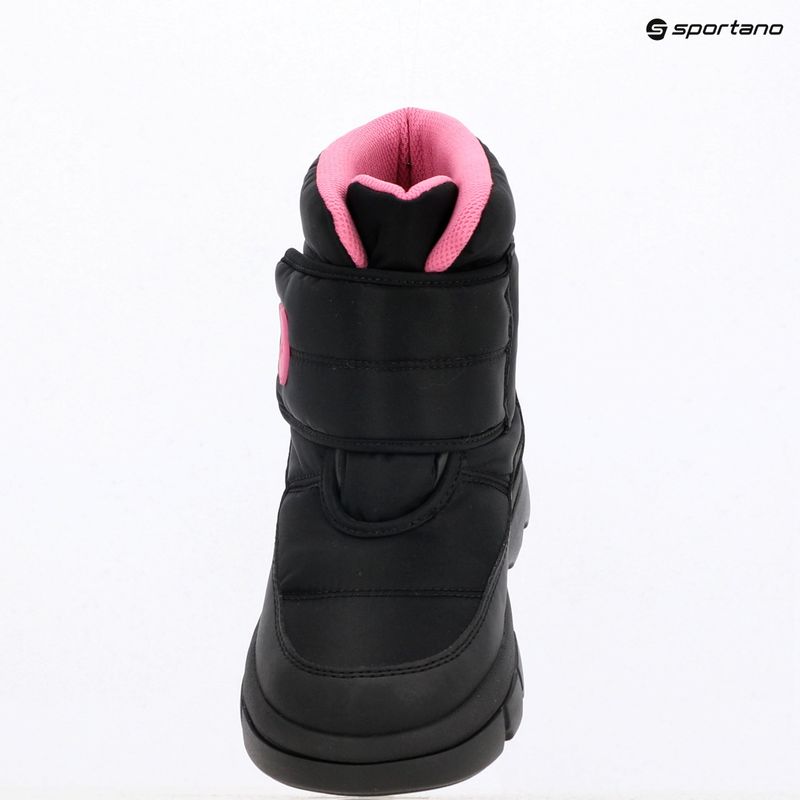 Детски ботуши за сняг Geox Willaboom ABX black / fuchsia 15