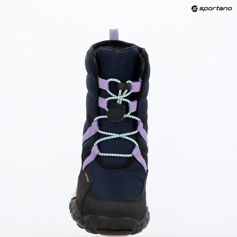Младежки ботуши за сняг Geox Trekkyup ABX navy/purple 9