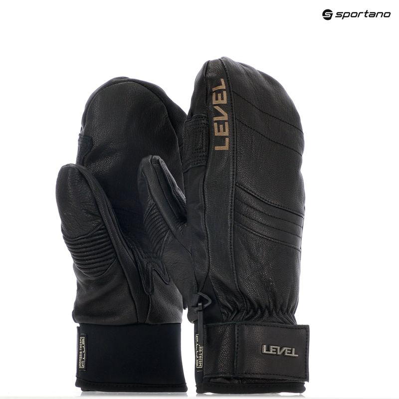 Мъжки скиорски ръкавици Level Rexford Mitt black 3