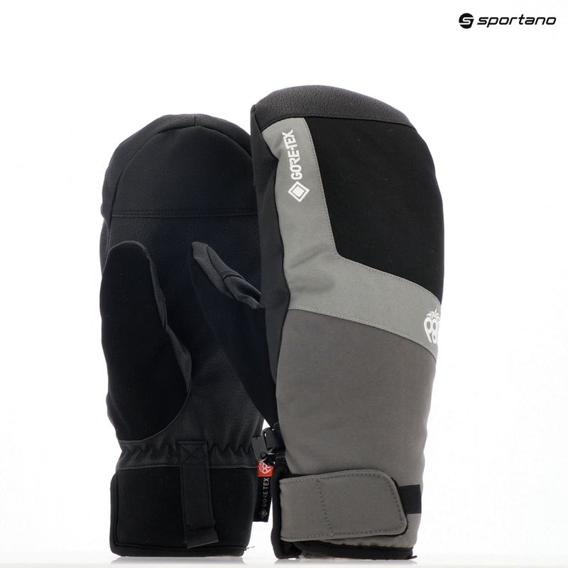 Мъжки ръкавици за сноуборд 686 Gore-Tex Linear Under Cuff Mitt charcoal 10