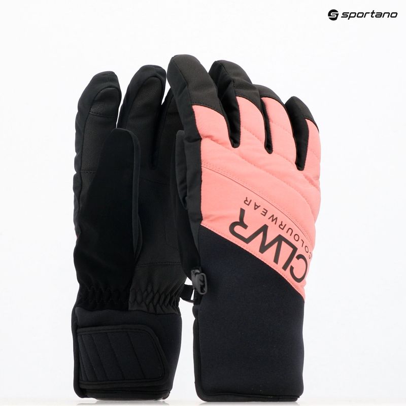 Ръкавици за сноуборд Colourwear Powder Glove dk rose 10