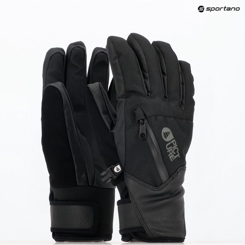 Дамски скиорски ръкавици Picture Kakisa black 9