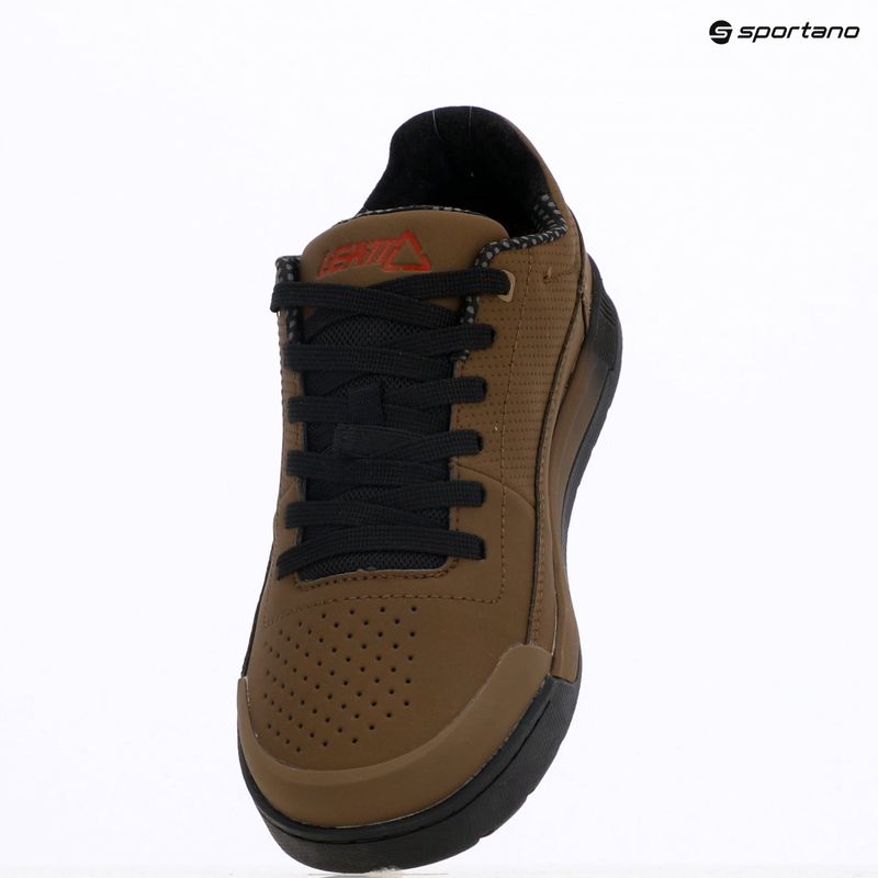 Мъжки обувки за колоездене на платформа Leatt 2.0 Flat loam 9