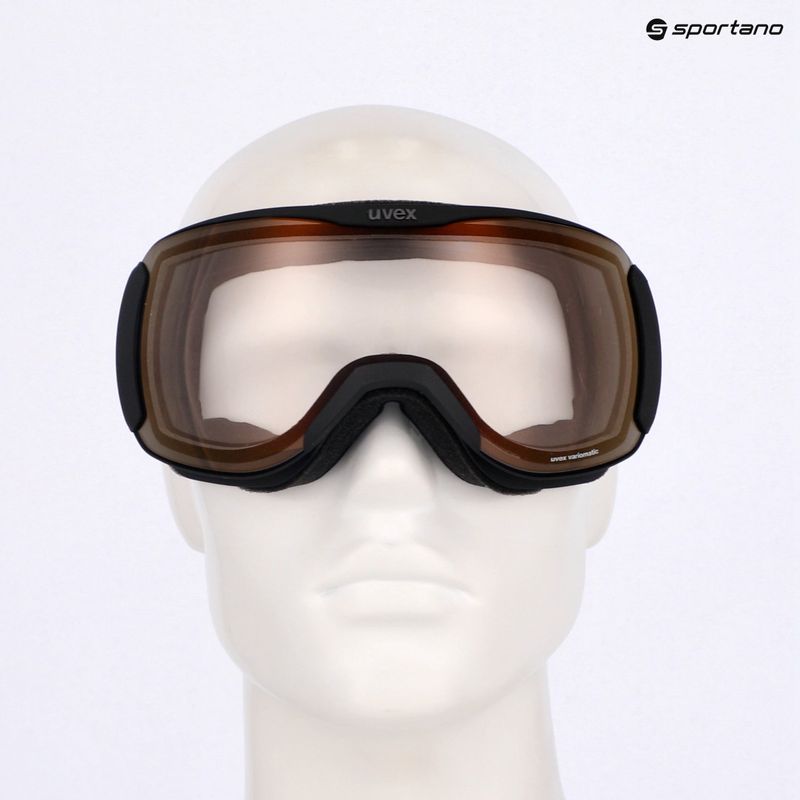 Предпазни ски очила UVEX Downhill 2100 V black matt/mirror red clear 7