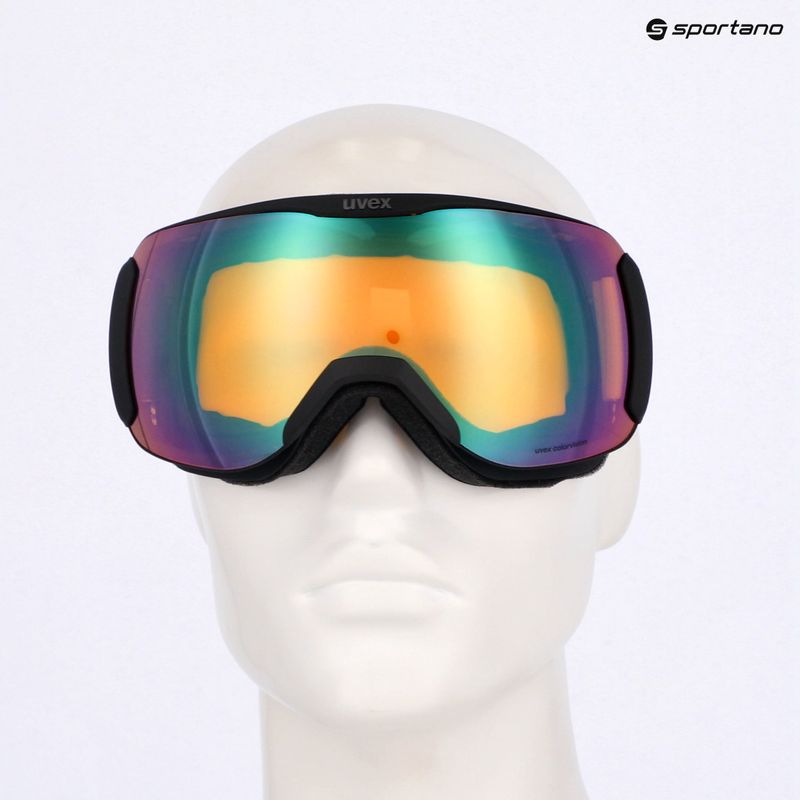 Предпазни ски очила UVEX Downhill 2100 CV black matt/mirror opal yellow 7
