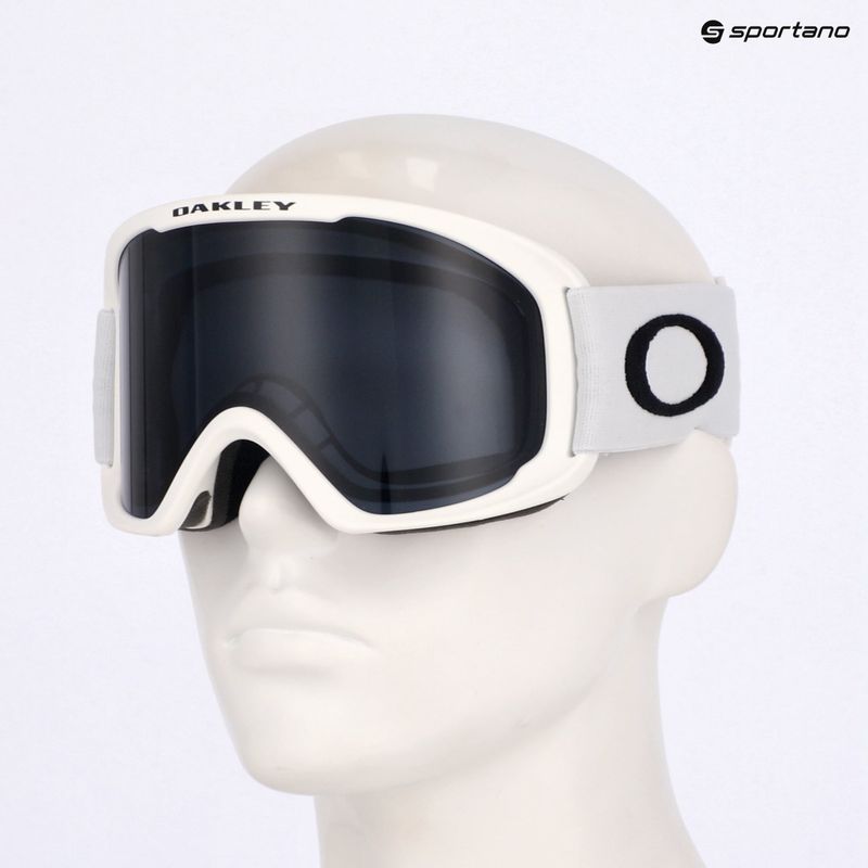 Скиорски очила Oakley O-Frame 2.0 Pro L matte white/dark grey 7