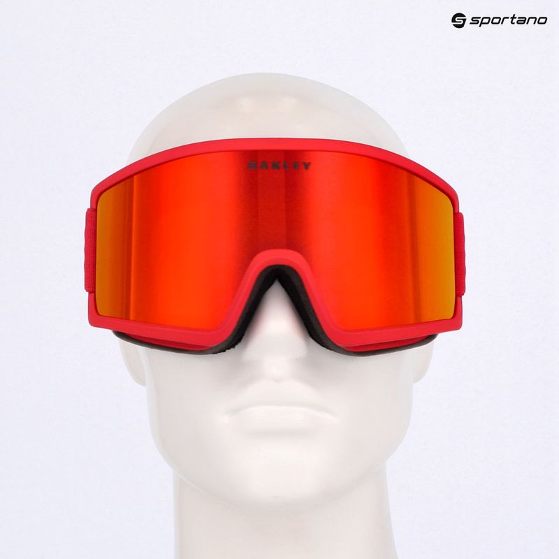 Скиорски очила Oakley Target Line M redline/fire iridium 10