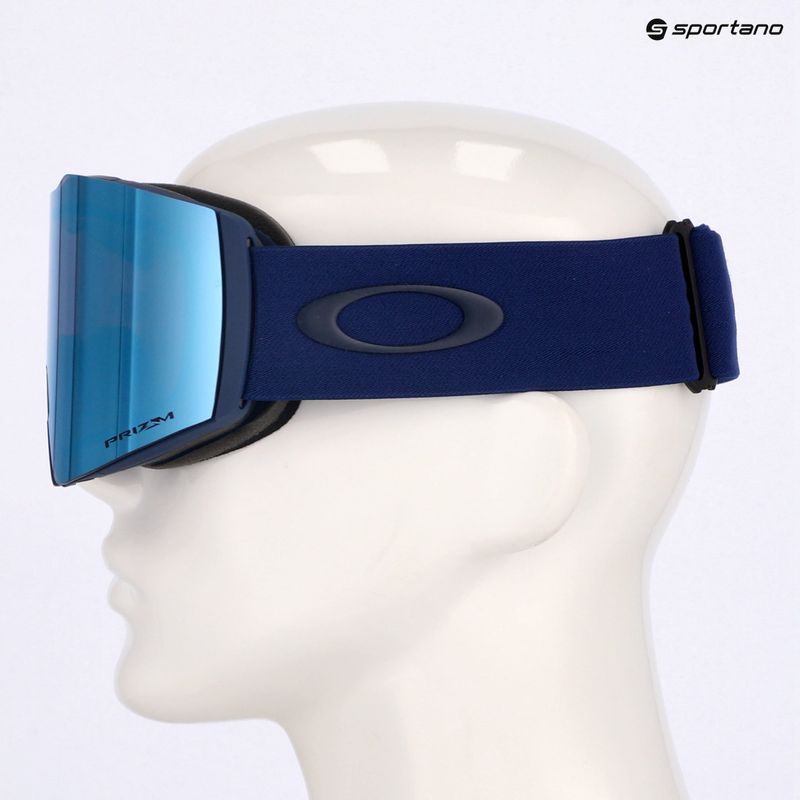 Скиорски очила Oakley Fall Line L matte navy/prizm sapphire iridium 6