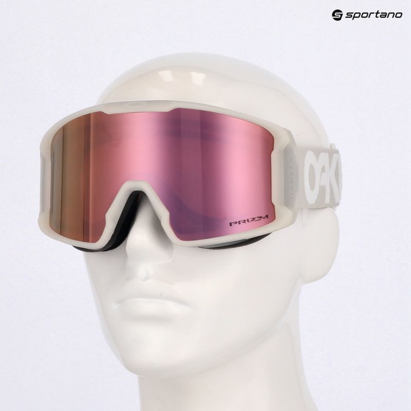 Скиорски очила Oakley Line Miner M matte b1b cool grey/prizm rose gold iridium 6