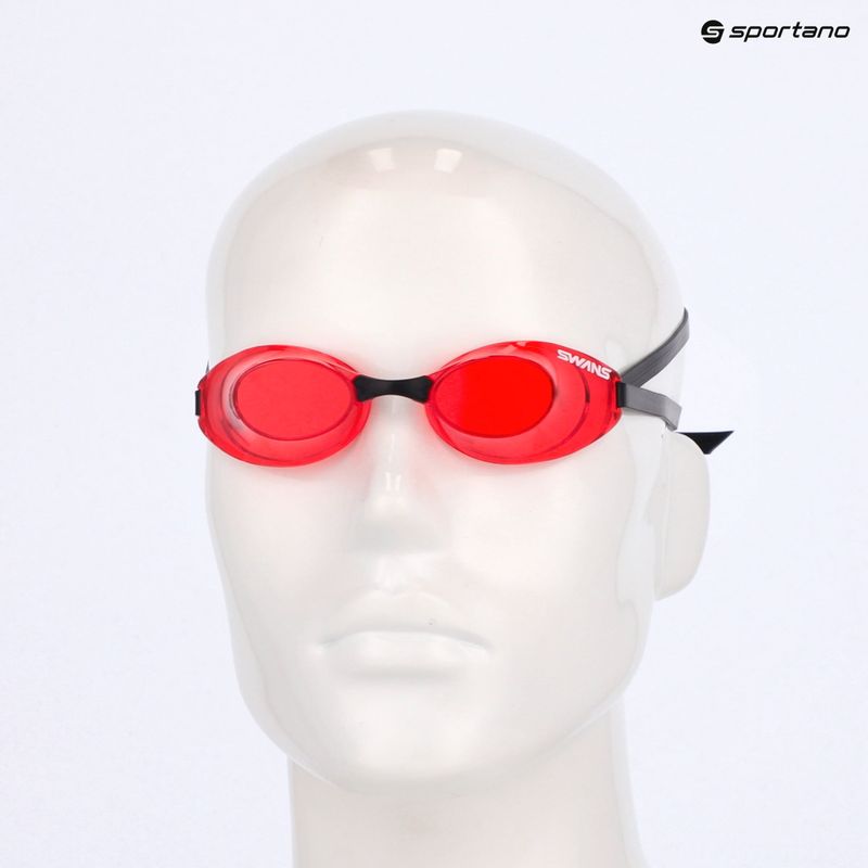 Очила за плуване SWANS Sniper SR-1 ON dark smoke/ red 6
