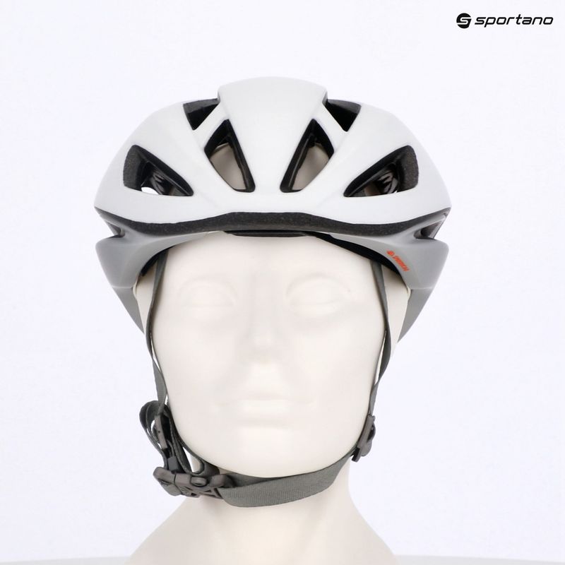 Велосипедна каска Giro Eclipse MIPS Spherical matte white/silver 8