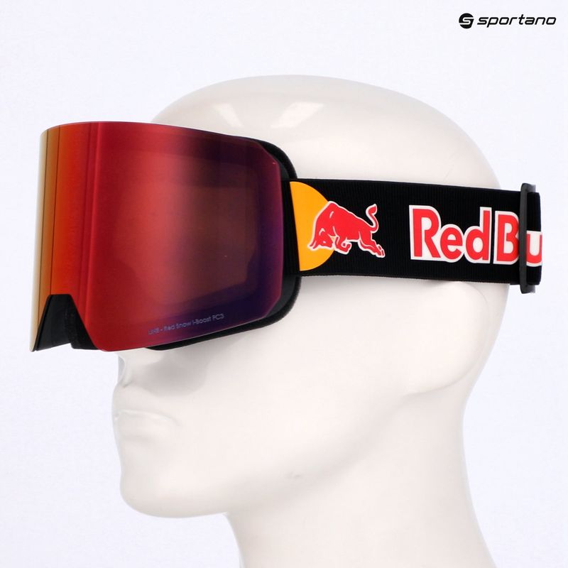 Скиорски очила Red Bull SPECT Line black/brown with red mirror/cloudy snow 11