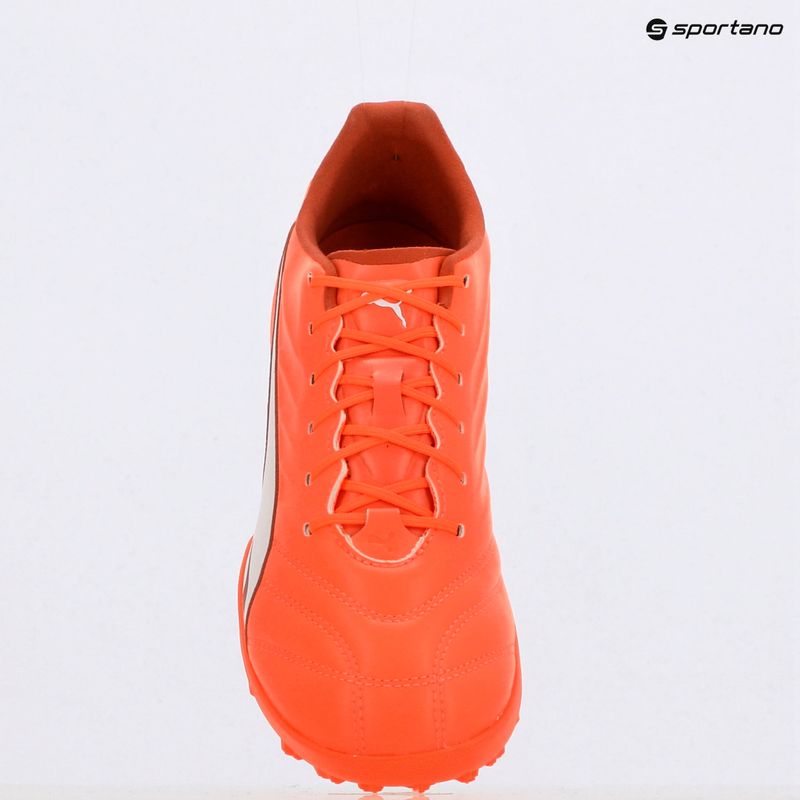 Мъжки футболни обувки PUMA King Pro TT glowing red/puma white/red fire 9