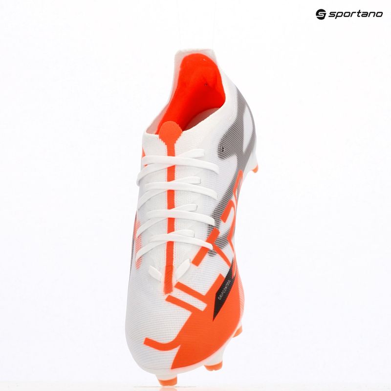 Мъжки футболни обувки PUMA Ultra 5 Match FG/AG puma white/puma black/glowing red 9