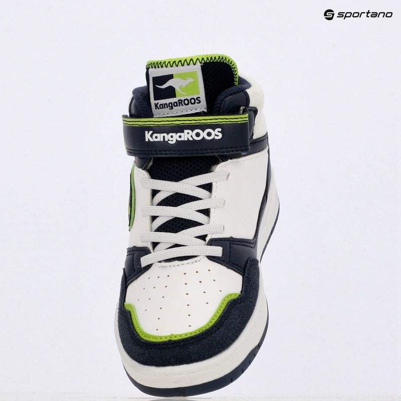 Детски обувки KangaROOS K-CP Dunkin Mid EV dark navy/lime 9