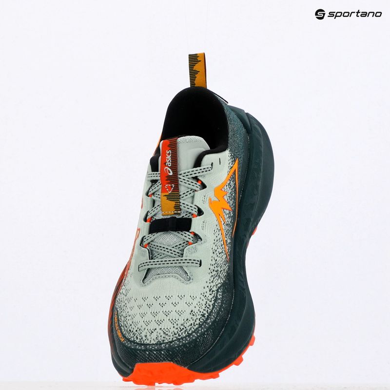 Мъжки обувки за бягане ASICS Trabuco Max 4 cold moss/nova orange 9