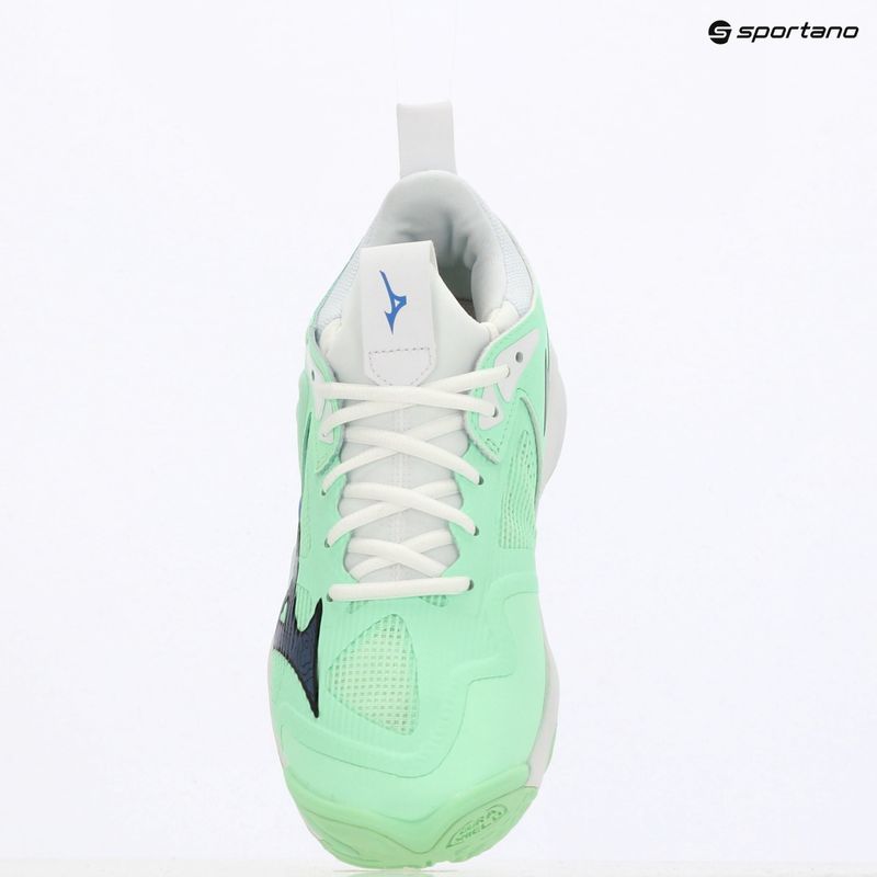Обувки за волейбол Mizuno Wave Momentum 3 neo mint/black/frontier blue 9