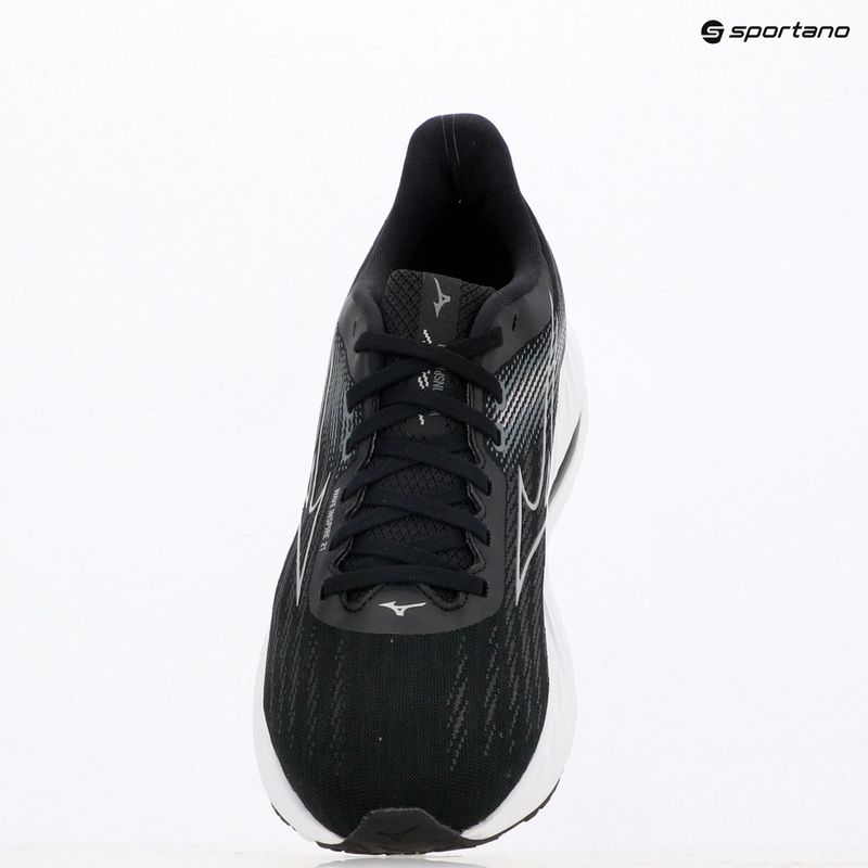 Мъжки обувки за бягане Mizuno Wave Inspire 21 black/silver/metallic gray 9