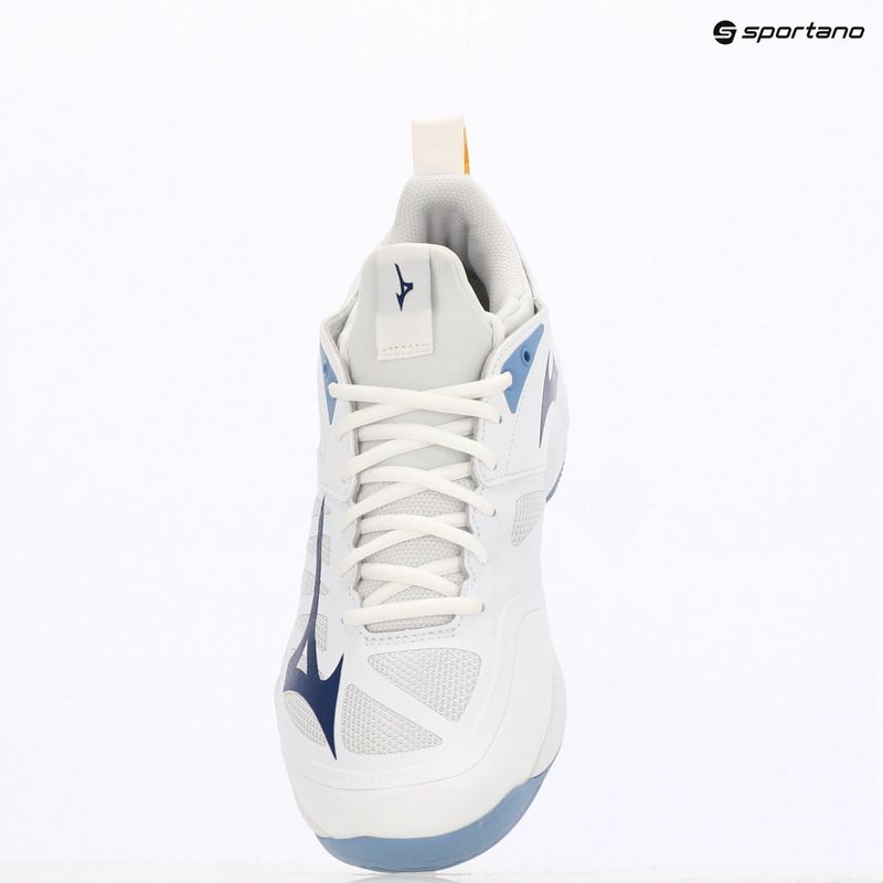 Обувки за волейбол Mizuno Wave Dimension white/bellwether blue/bel air blue 9
