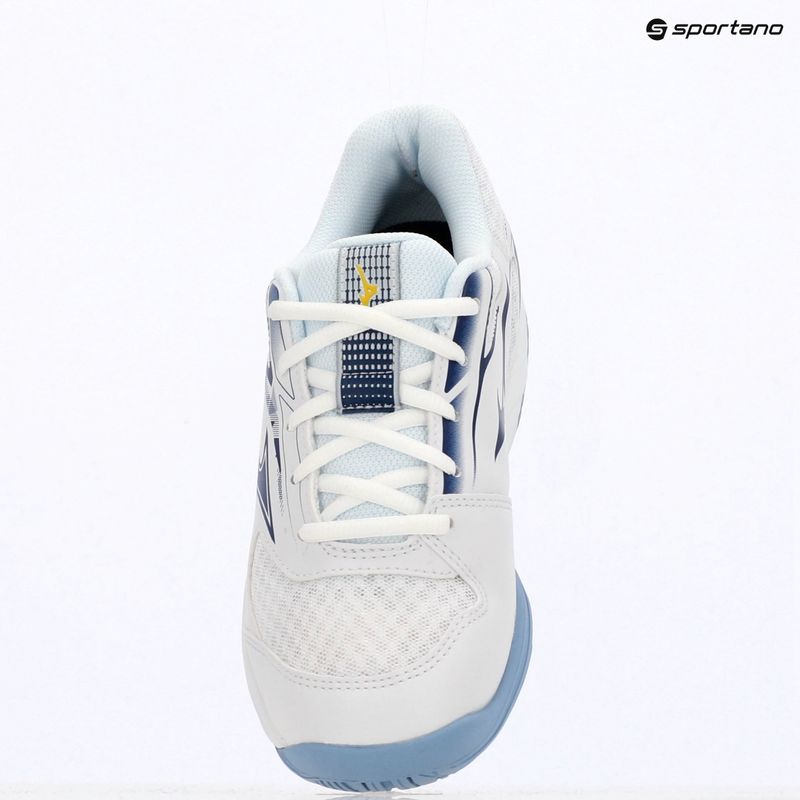 Детски обувки Mizuno Stealth Star 3 white/bellwether blue/belairblu 9