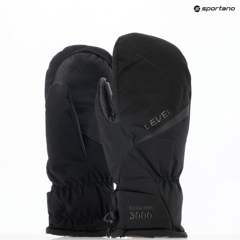 Мъжки скиорски ръкавици Level Alpine Mitt black 7