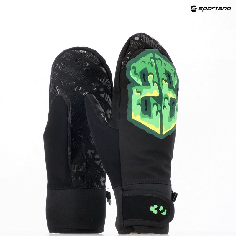 Мъжки ръкавици за сноуборд ThirtyTwo Gateway Mitt black/green 8