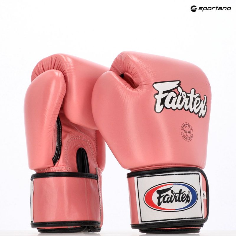 Боксови ръкавици Fairtex Universal "Tight-Fit" Design pink 10