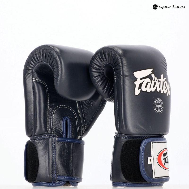 Боксови ръкавици Fairtex Universal "Tight-Fit" Design blue 8