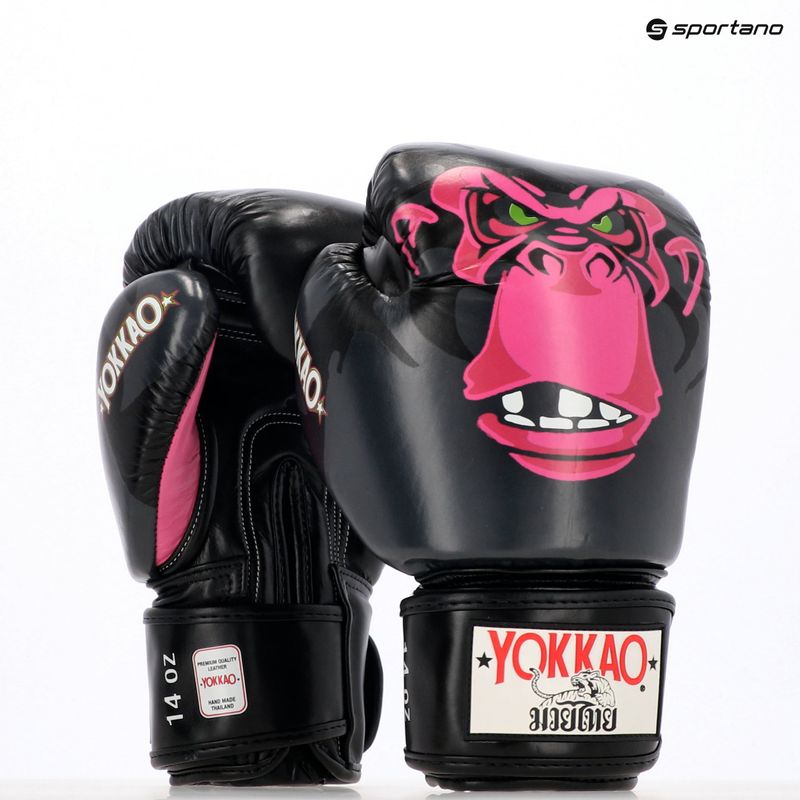 Мъжки боксови ръкавици YOKKAO Primate black 12