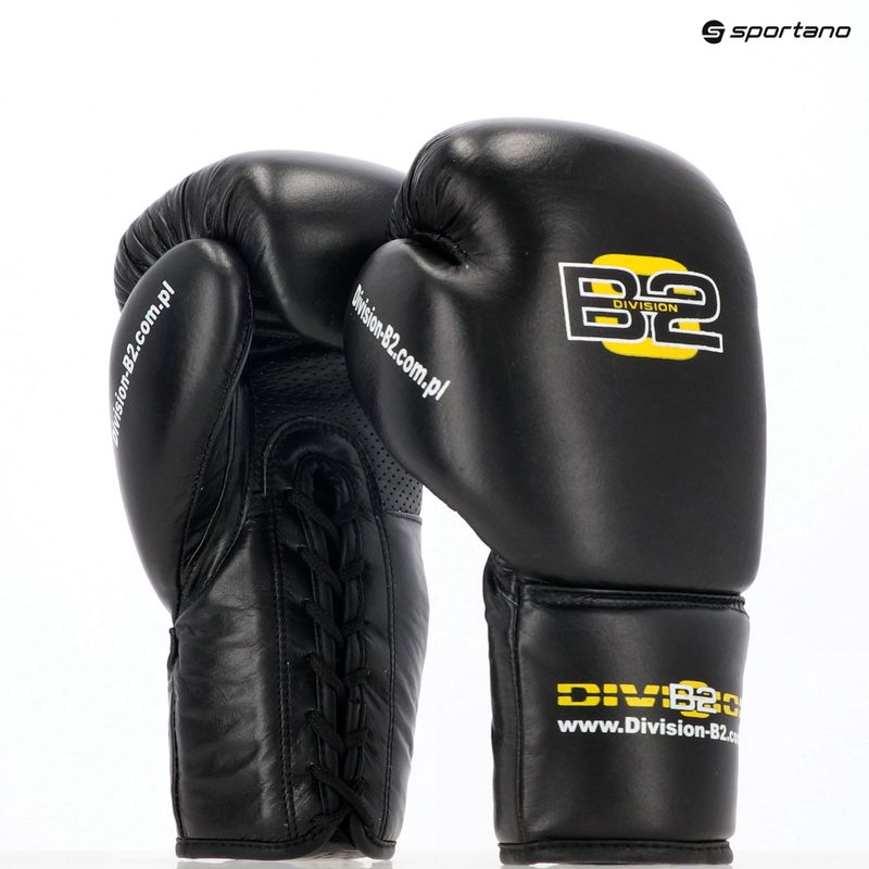 Боксови ръкавици DIVISION B-2 DIV-PFG1500 Pro 3-Layer Foam black 12
