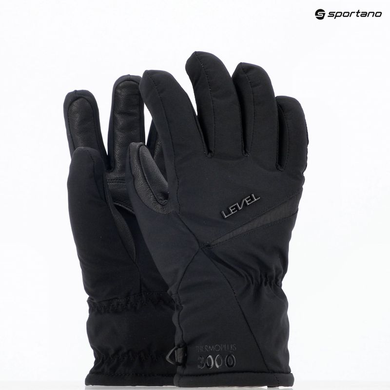 Дамски скиорски ръкавици Level Alpine black 7