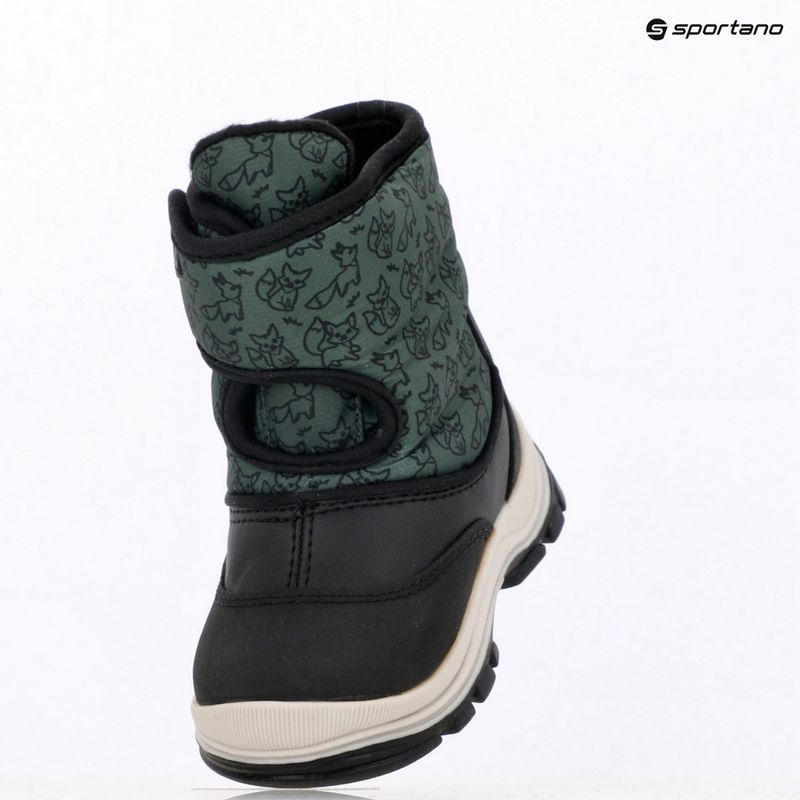 Детски ботуши за сняг Geox Flanfil ABX black / forest 9
