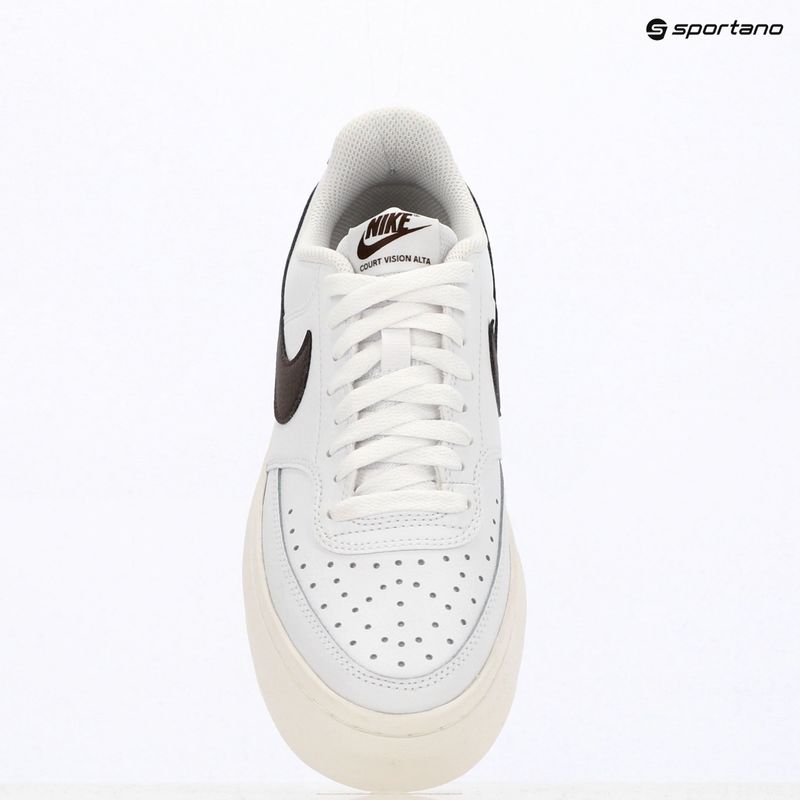 Дамски обувки Nike Court Vision Alta white/sail/ baroque brown 9