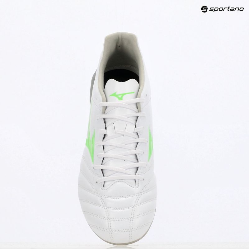 Мъжки футболни обувки Mizuno Monarcida Neo III Pro Md white/neon green 9