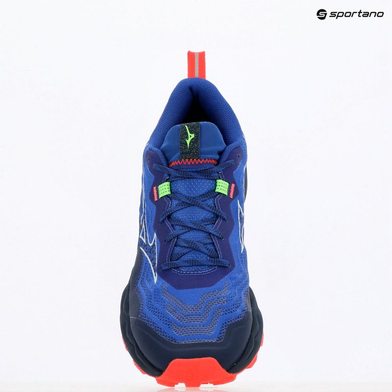 Мъжки обувки за бягане Mizuno Wave Daichi 9 reflex blue c/white/green geck 9