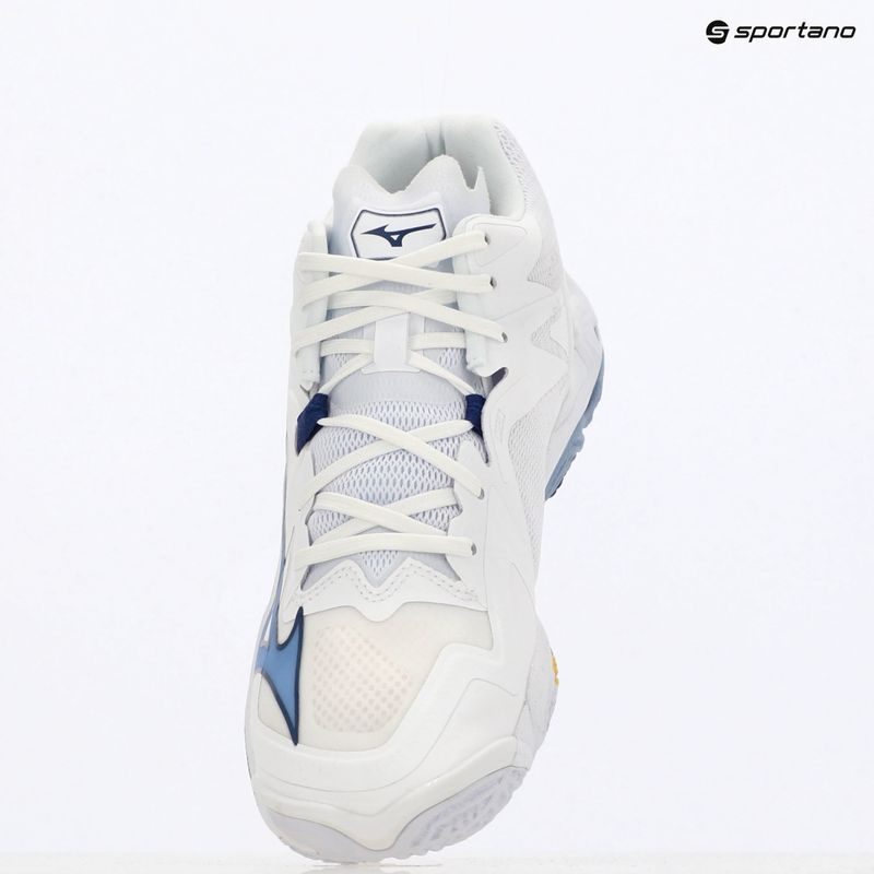 Обувки за волейбол Mizuno Wave Lightning Z8 Mid white/bellwether blue/bel air blue 11