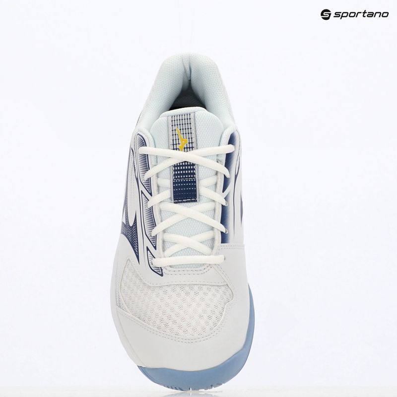 Обувки за волейбол Mizuno Cyclone Speed 5 white/bellwether blue/bel air blue 9