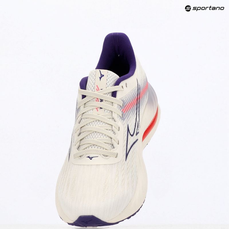 Дамски обувки за бягане Mizuno Wave Inspire 21 snow white/vintage indigo/camellia rose 9