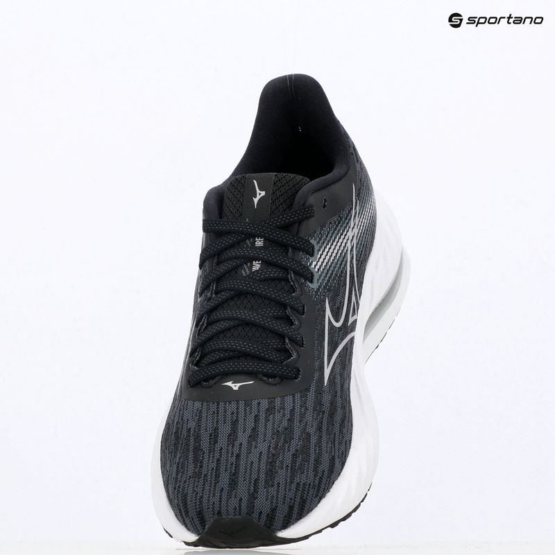 Дамски обувки за бягане Mizuno Wave Inspire 21 black/silver/metallic gray 9