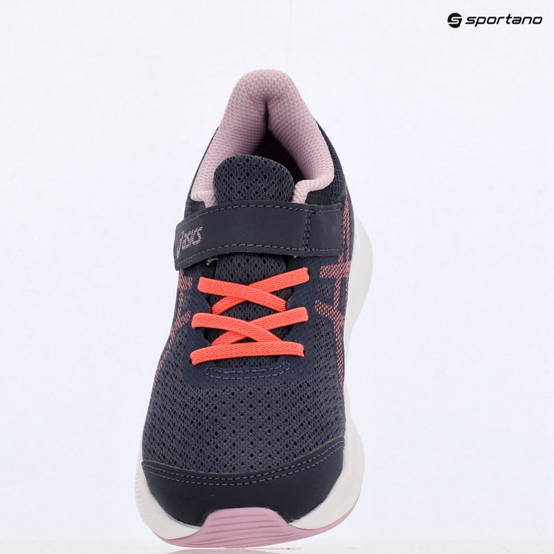 Детски обувки за бягане ASICS Patriot 13 PS indigo fog/papaya 9