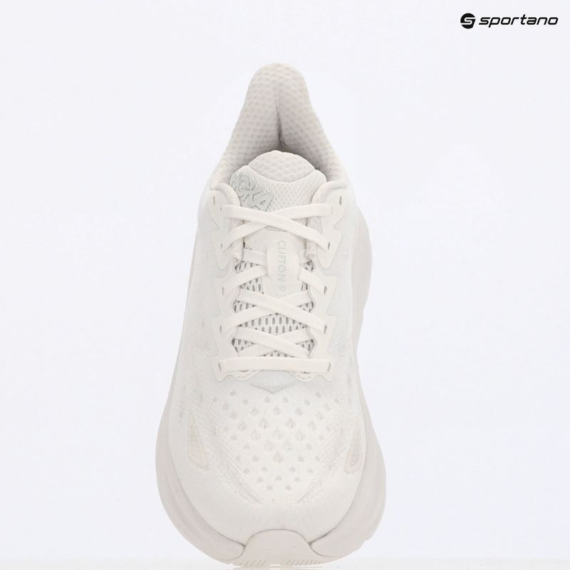 Дамски обувки за бягане HOKA Clifton 9 Wide white/white 9