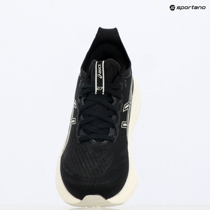 ASICS Gel-Nimbus 27 дамски обувки за бягане черно/езерно сиво 16