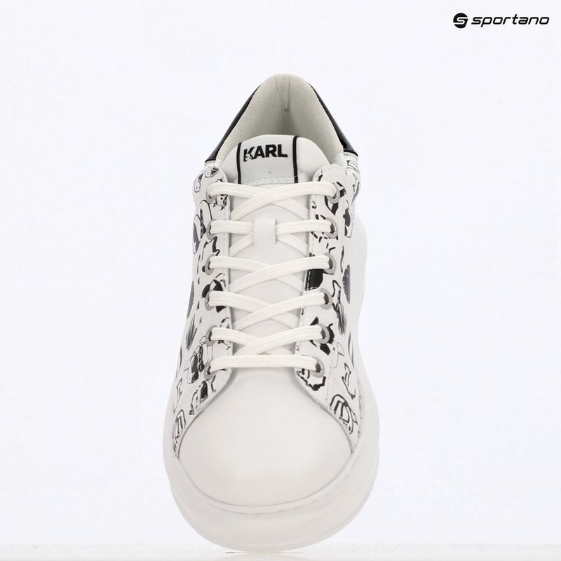 Дамски обувки KARL LAGERFELD Kapri Twin Nft Graffiti white leather w/black 9
