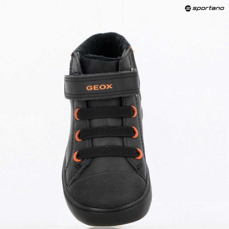 Детски обувки Geox Gisli black/dark orange 9