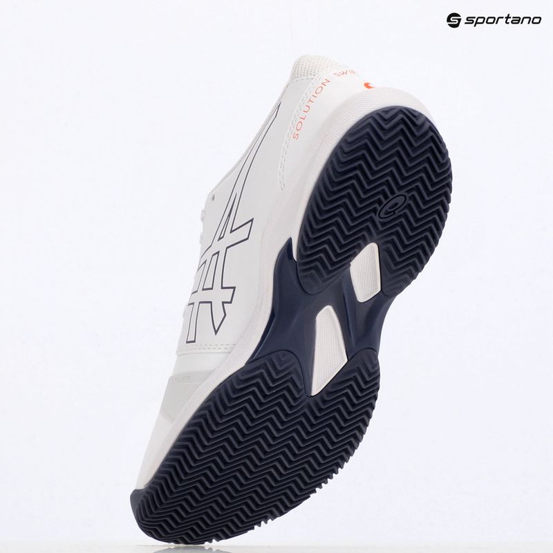 ASICS Solution Swift FF 2 Clay white/ nova orange мъжки обувки за тенис 9