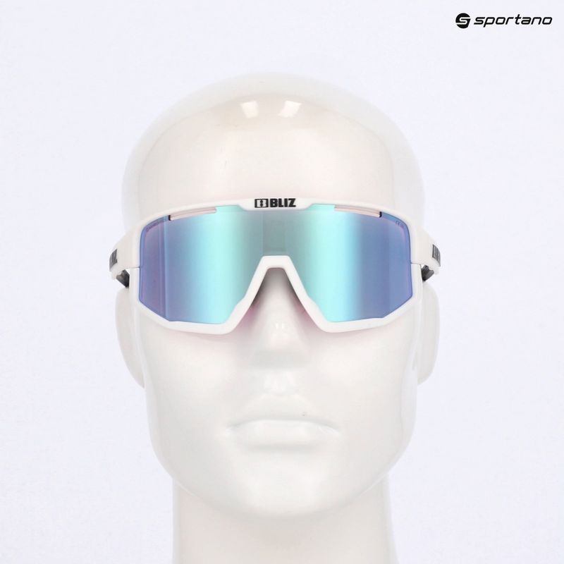 Слънчеви очила Bliz Fusion Nano Optics Nordic Light matt white/ coral/ orange in blue multi 7
