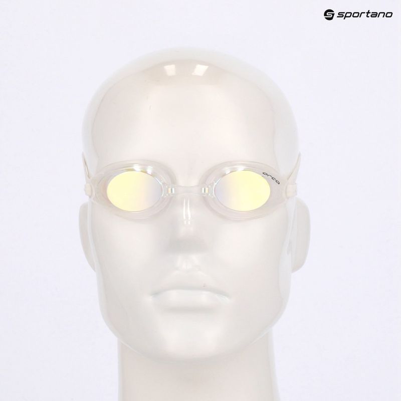 Очила за плуване Orca Killa Speed white/mirror 7